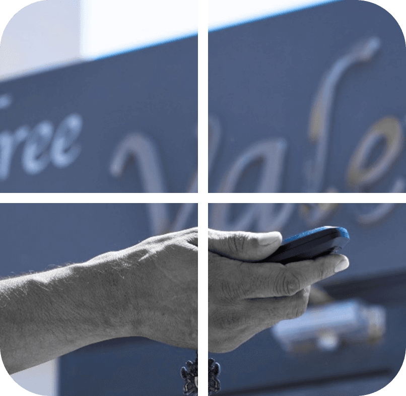 Valet parking service