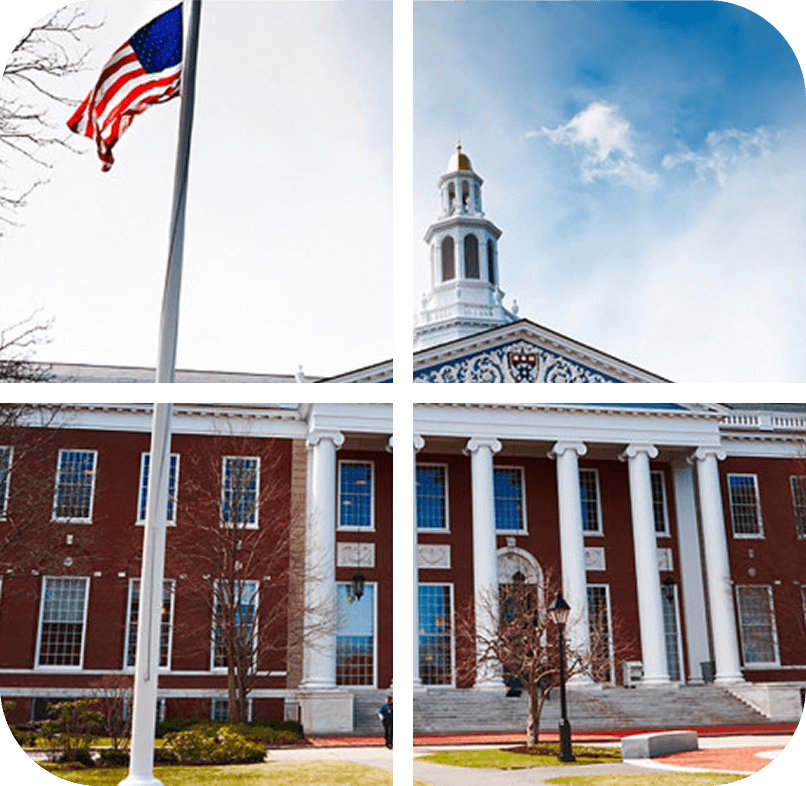 American university building